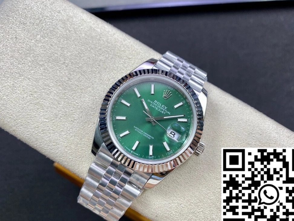 EW Dial M126334-0028 Factory Datejust Green Rolex 1013